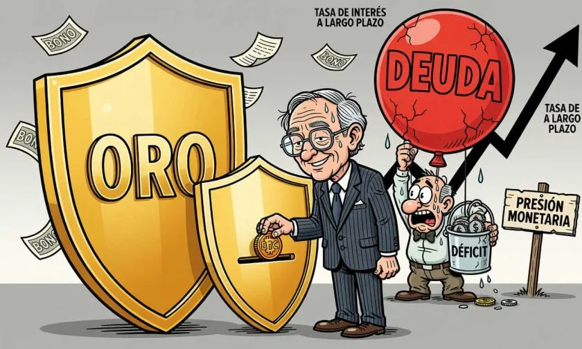 Ray Dalio ve potencial en Bitcoin frente a creciente crisis de deuda global