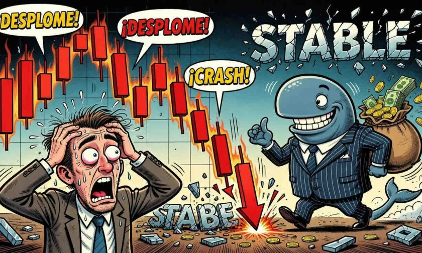 Stable (STABLE) se tambalea: alto volumen sugiere distribución entre ballenas el 1 de julio de 2026