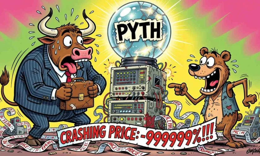 Pyth Network se desploma un 4.48% y cotiza por debajo de medias móviles clave