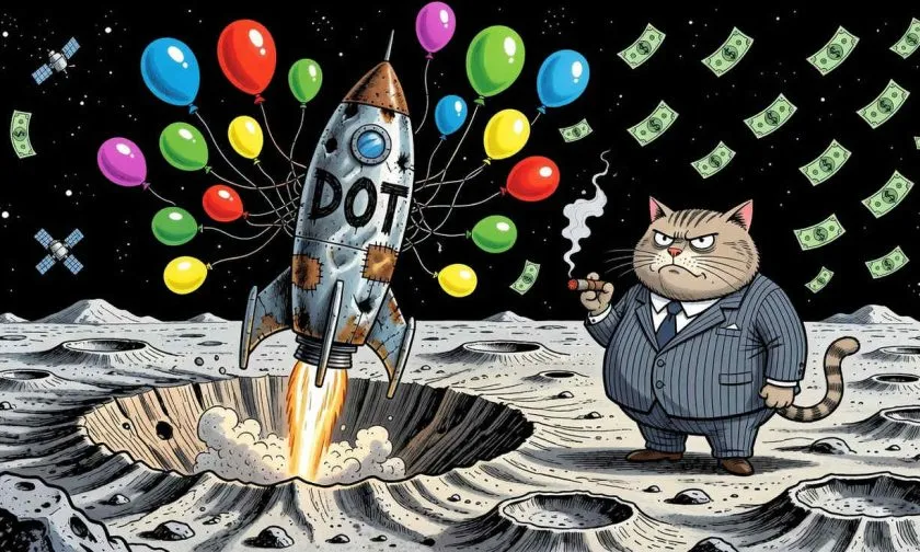 Polkadot ($DOT) registra un rebote del 5,45% en un contexto bajista histórico