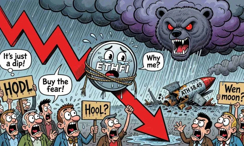 ETHFI se desploma 6.3% tras rally de dos semanas: ¿oportunidad o trampa de valor?