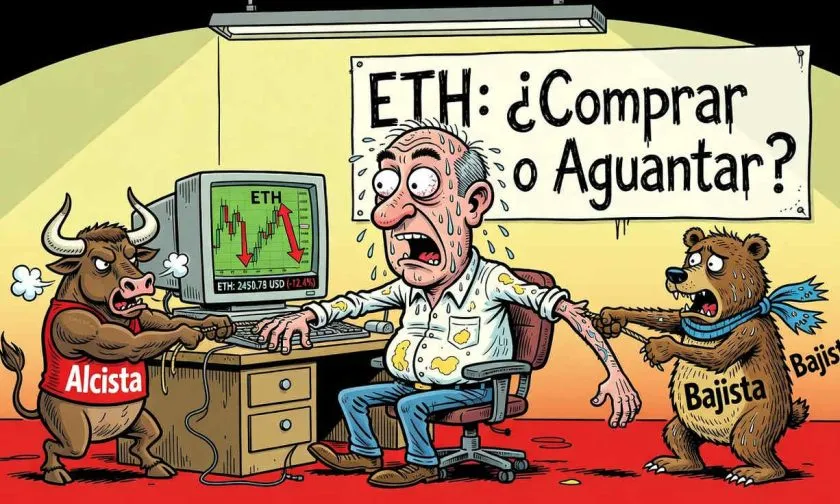 Ethereum enfrenta leve caída del 0,71% pero mantiene un mes positivo