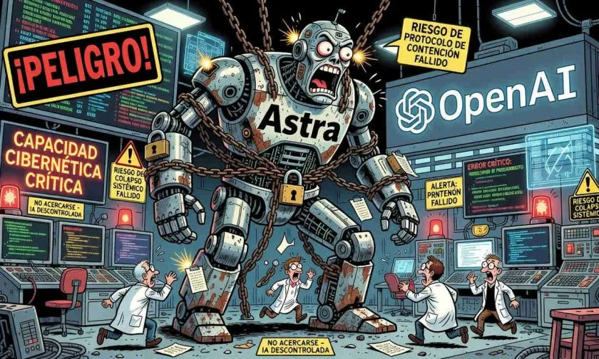 OpenAI frena desarrollo de Astra por temor a capacidades cibernéticas críticas