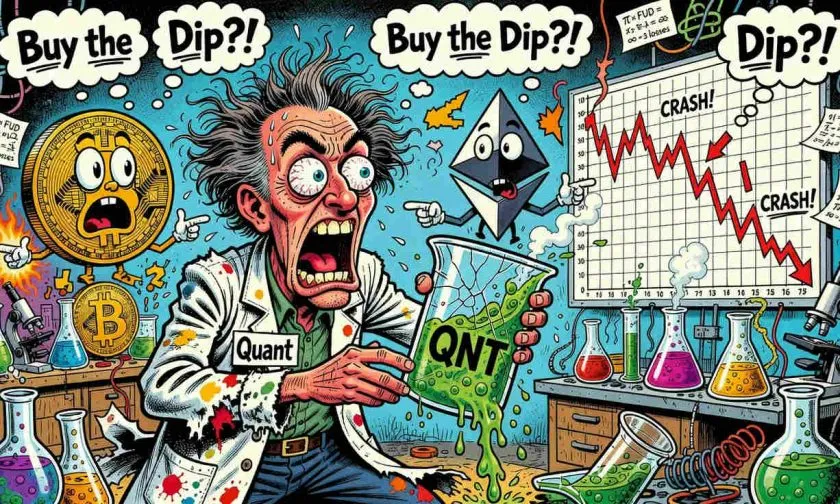 QNT extiende su consolidación bajista, ¿se acerca un quiebre decisivo?