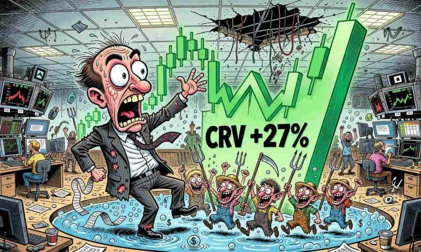 CRV se dispara un 27% en 24 horas con volumen récord: ¿acumulación institucional o trampa alcista?