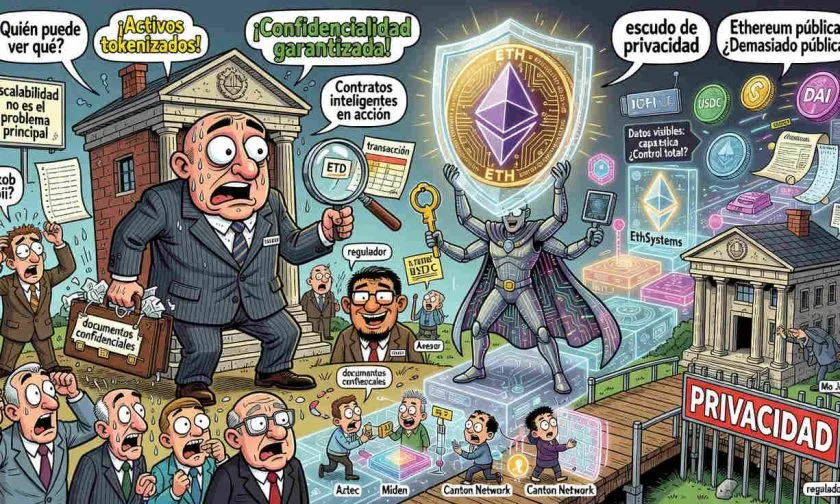 Startup EthSystems apuesta por la privacidad para que bancos lleguen a Ethereum