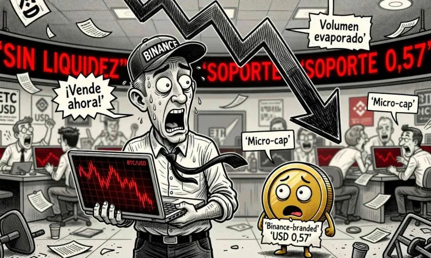 币安人生 cae 8,7% en 24 horas este 2 de agosto y pierde soportes clave