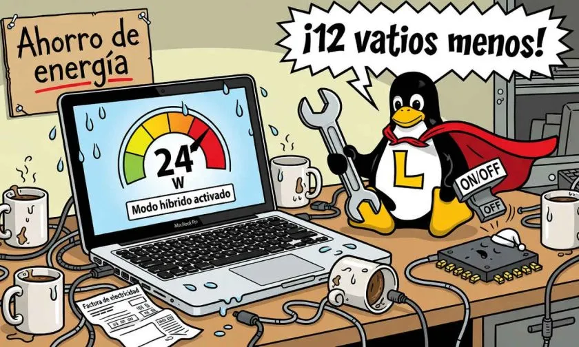 Linux optimiza el consumo energético en MacBook Pro 2018-2019 con nuevos parches