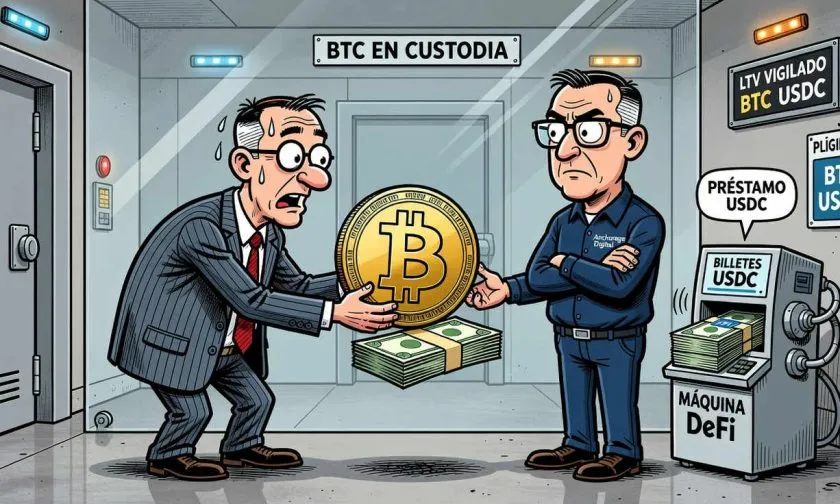 Spark reserva USD $210 millones para préstamos institucionales con BTC