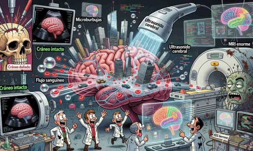 Aleph afirma haber logrado la imagen vascular más detallada del cerebro humano con ultrasonido