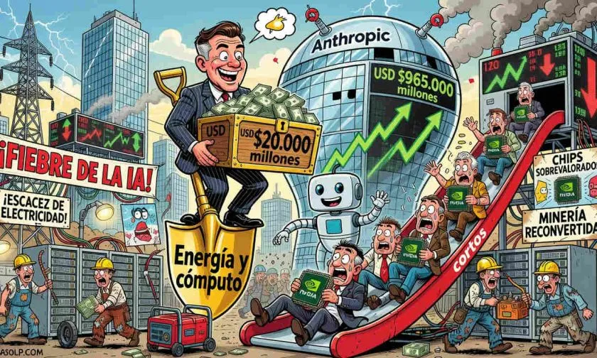 Un fondo basado en IA ganó 270% gracias a una temprana apuesta por acciones de Anthropic