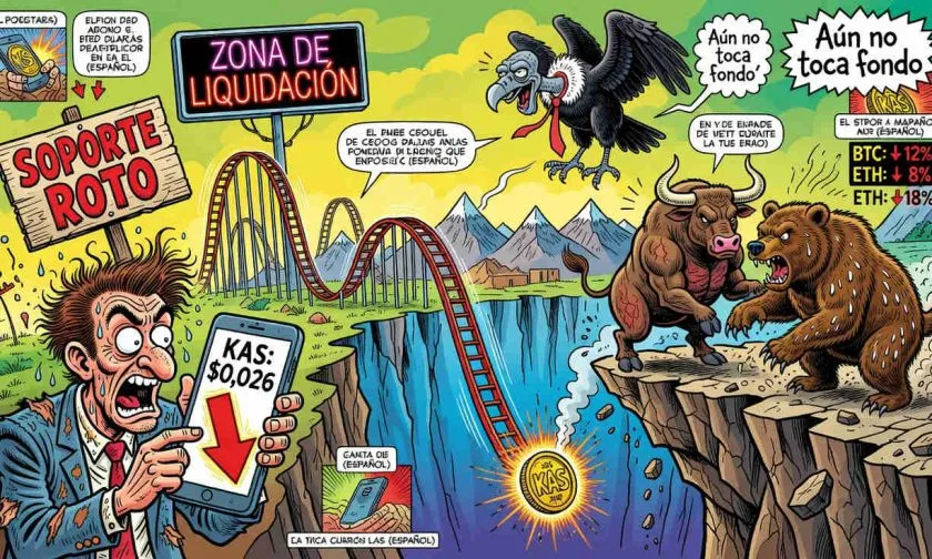 Kaspa (KAS) se desploma 87% desde su máximo histórico: análisis completo del 5 de agosto