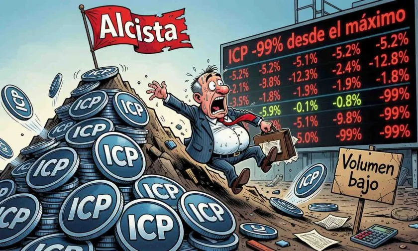 Internet Computer (ICP) sube 2,83%: ¿inicia un rebote técnico tras caer casi 60% en un año?