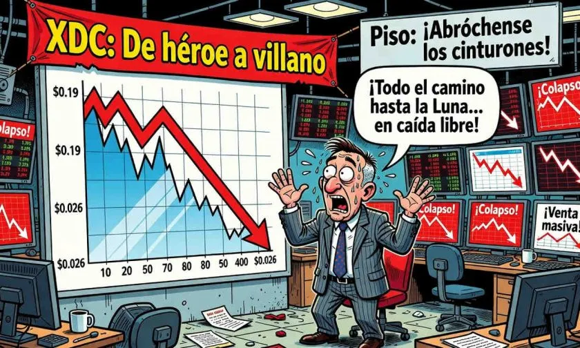 XDC cotiza un 86% por debajo de su ATH y muestra tendencia bajista persistente