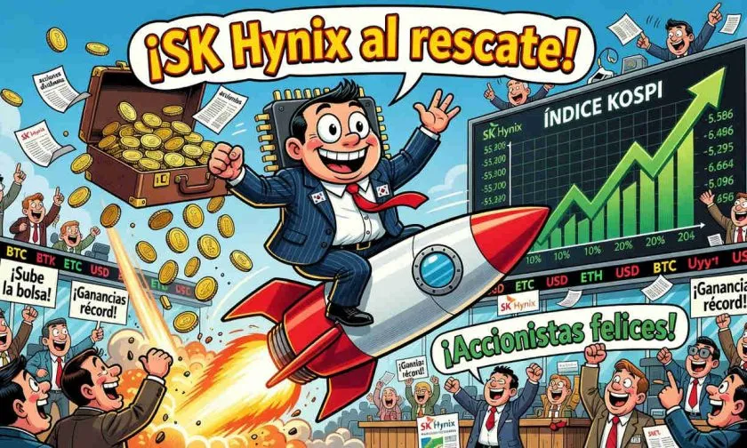 Acciones de SK Hynix suben 7,9% por rumores de retorno a accionistas