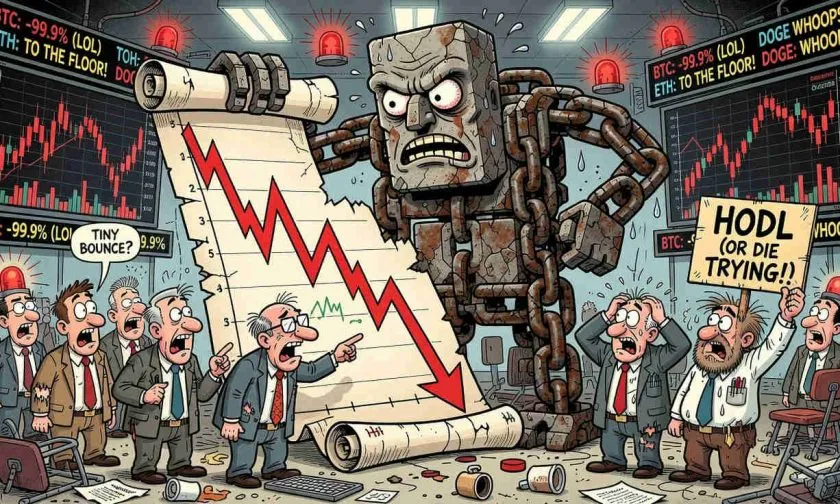 Chainlink ($LINK) cotiza en un limbo técnico: ¿se avecina un rebote desde los USD $8?