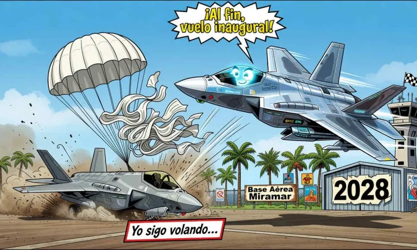 Primer caza de sexta generación de EE. UU. realizará su vuelo inaugural en 2028