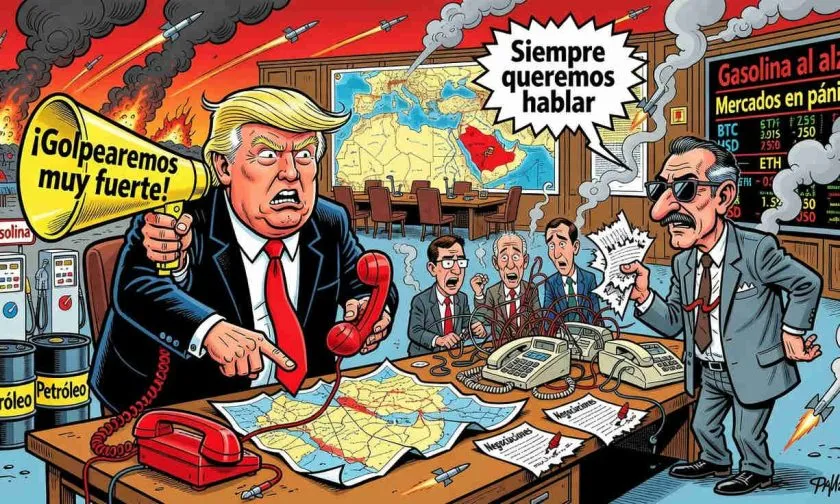 Trump pierde confianza en Irán mientras la guerra amenaza con prolongarse