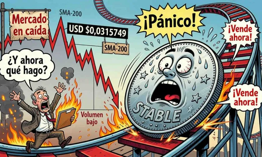STABLE cae 2,57% en 24 horas: ¿oportunidad o trampa bajista? (2026-08-04)