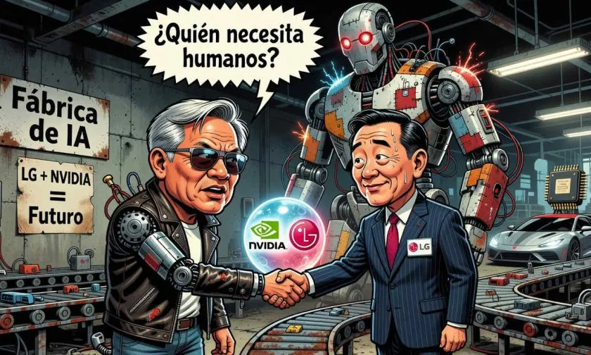 LG y Nvidia presentan plan para humanoide que revolucionará la industria en 2027