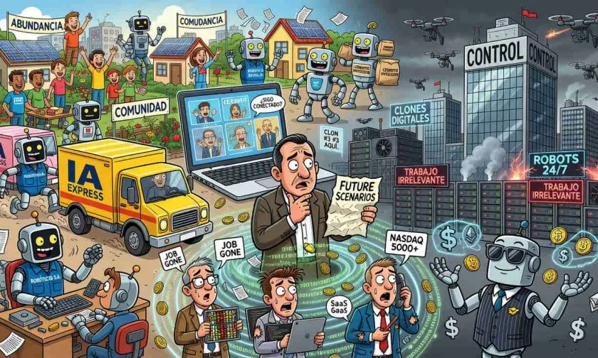 Emad Mostaque advierte que la IA volverá irrelevante gran parte del trabajo digital