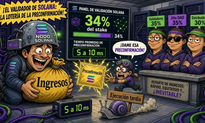Jito lanza preconfirmaciones en Solana y genera nuevos ingresos para validadores