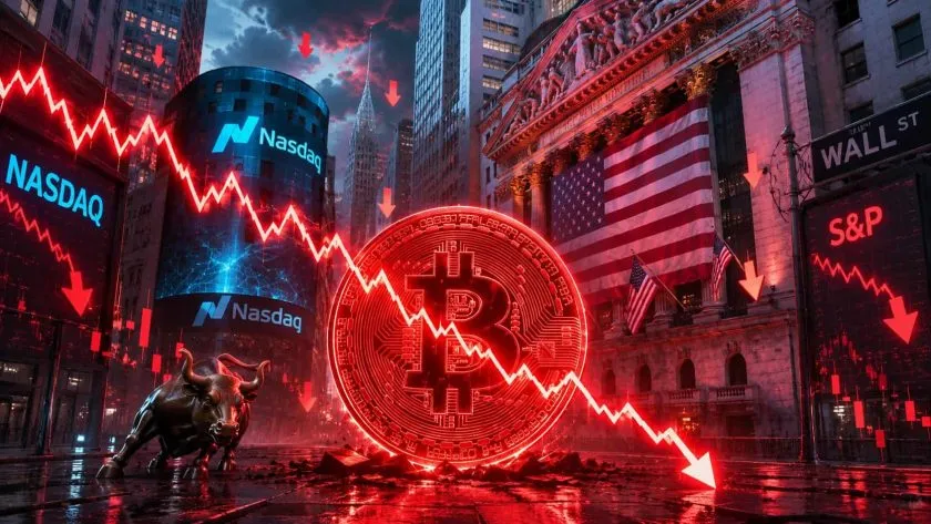 Bitcoin se hunde a USD $62.000 arrastrado por acciones tech, futuros de Nasdaq caen 3%