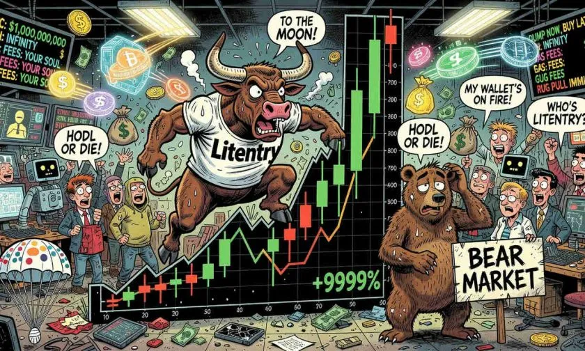 Litentry (LIT) repunta un 12,86% y su volumen se dispara un 148% en una jornada de alta volatilidad
