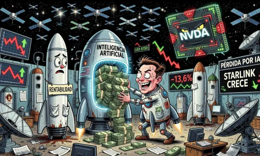 SpaceX podría haber sido rentable sin su fuerte inversión en inteligencia artificial
