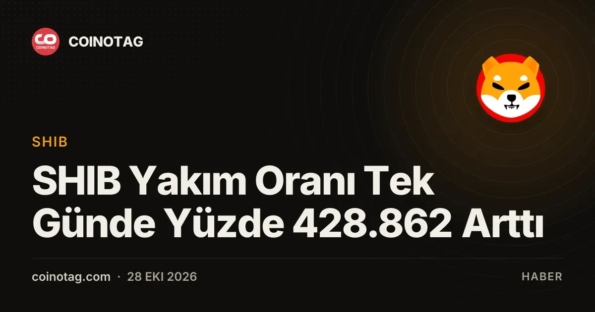 SHIB Yakım Oranı Tek Günde Yüzde 428.862 Arttı