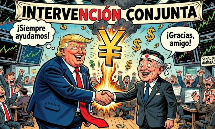 Trump: la intervención del yen fue una señal de amistad con Japón
