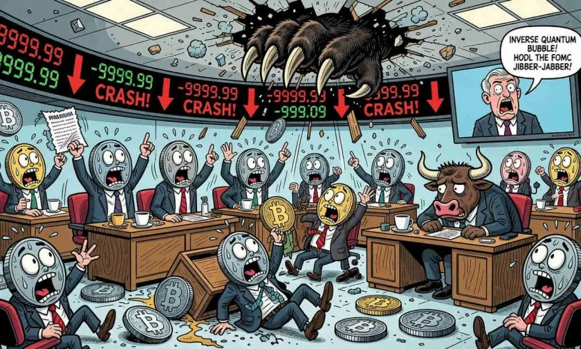 Bitcoin rompe soporte clave mientras el mercado espera la próxima decisión de la Fed