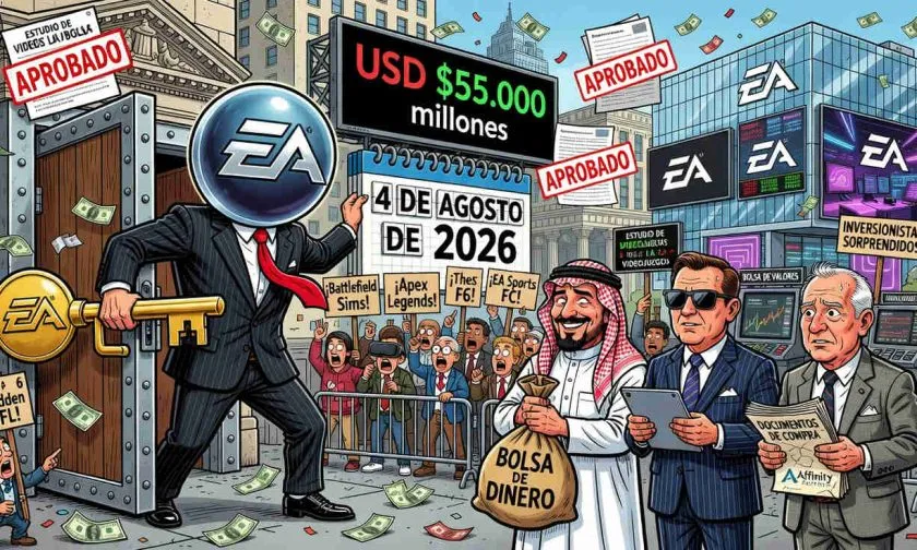 Electronic Arts cerrará la privatización de USD $55.000 millones la próxima semana