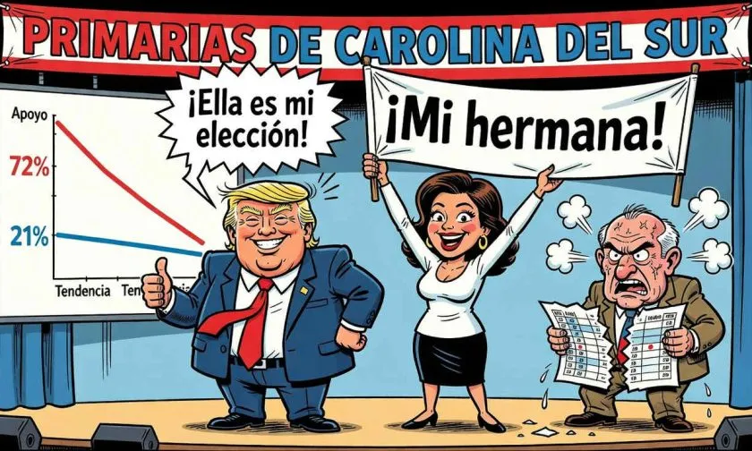 Trump respalda a la hermana de Lindsey Graham y los mercados le dan 72% de probabilidad