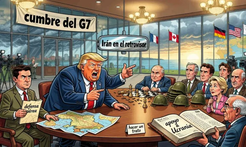 Trump pide a Rusia cerrar trato tras reunirse con Zelenskyy en la cumbre del G7