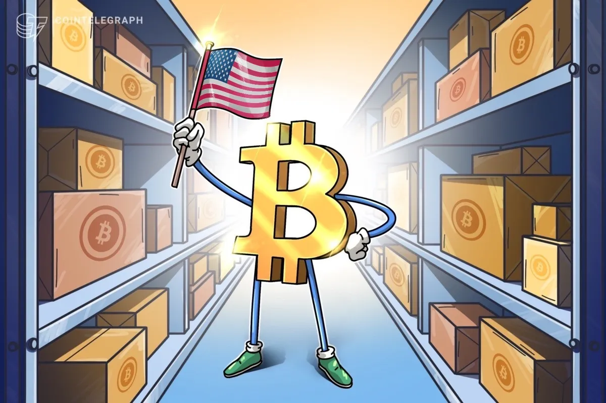 Reserva de Bitcoin dos EUA enfrenta obstáculo com disputa por controle entre agências federais, diz Bloomberg