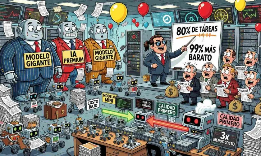 Modelos de IA más baratos amenazan economía de OpenAI y Anthropic ¿Se adaptarán las empresas?