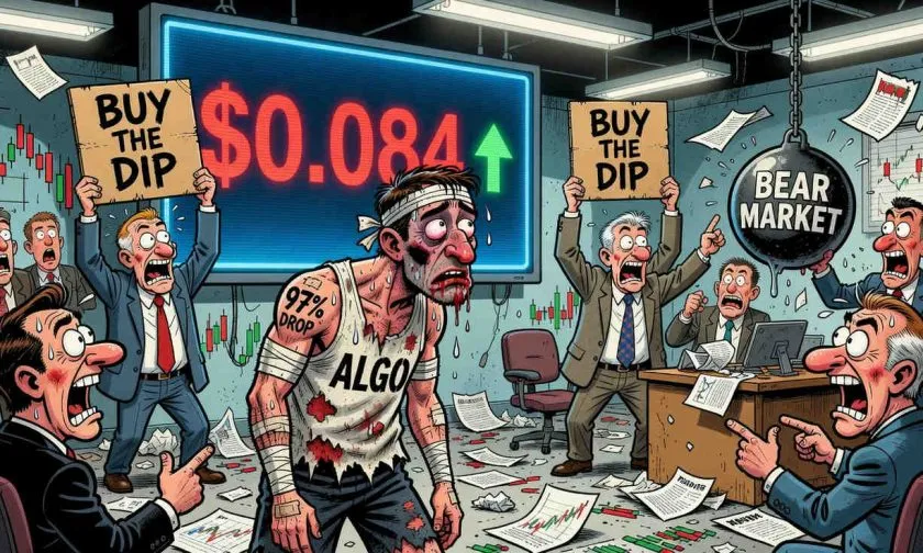Algorand (ALGO) se aferra al soporte de $0,081 mientras el volumen se dispara un 31% en 24 horas