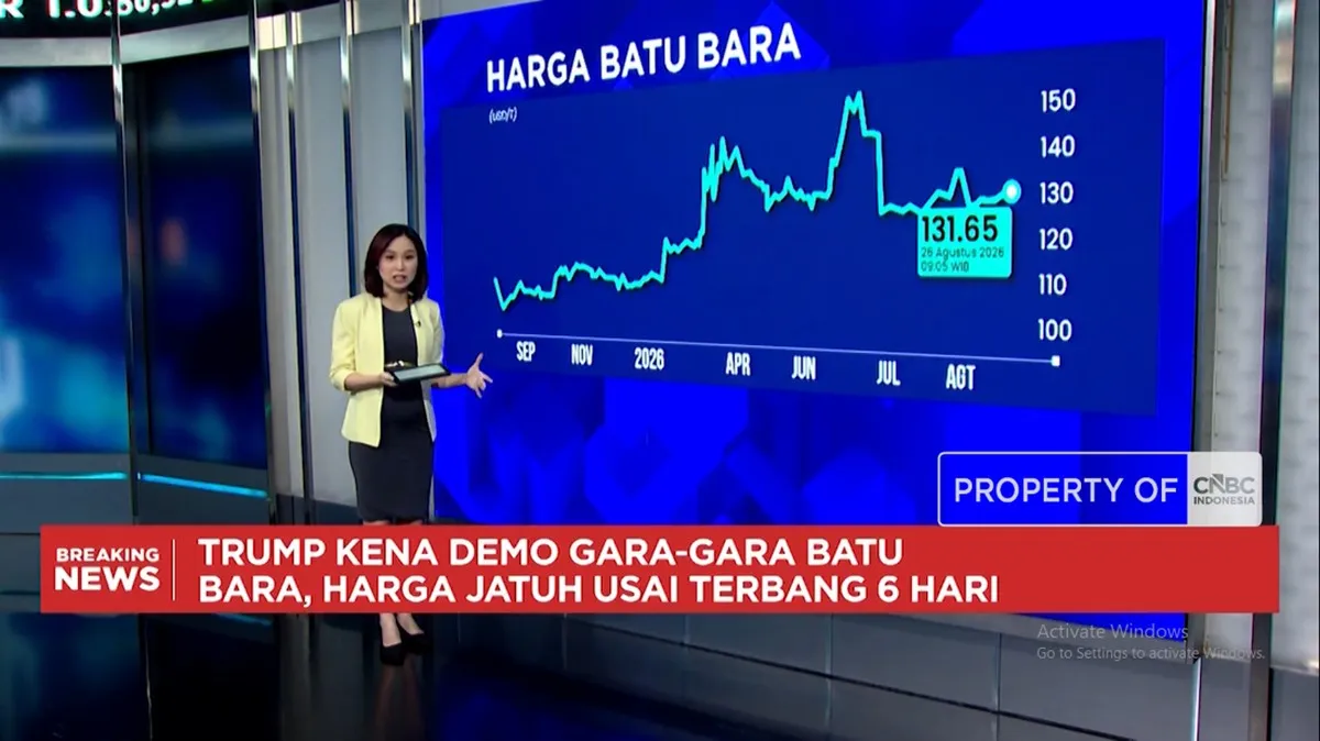 Trump disorot terkait batu bara saat harga minyak merosot tajam