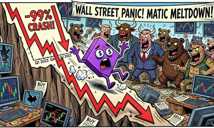 Polygon cae 5,51% y extiende pérdidas semanales