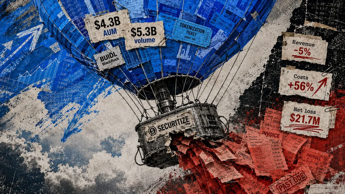 Tokenized transactions hit $5.3 billion, but costs push losses to $5.5 million