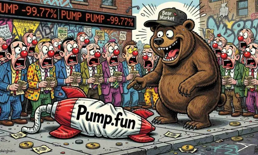 La implosión de $PUMP no se detiene: -4.88% el 19 de junio de 2026 y camino al abismo