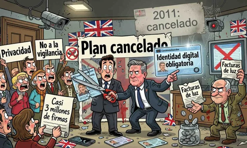 Reino Unido cancela su esquema de identificación digital tras rechazo masivo de los británicos