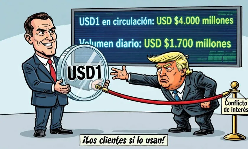 World Liberty defiende la estabilidad de USD1 ante acusaciones de vínculos con Trump