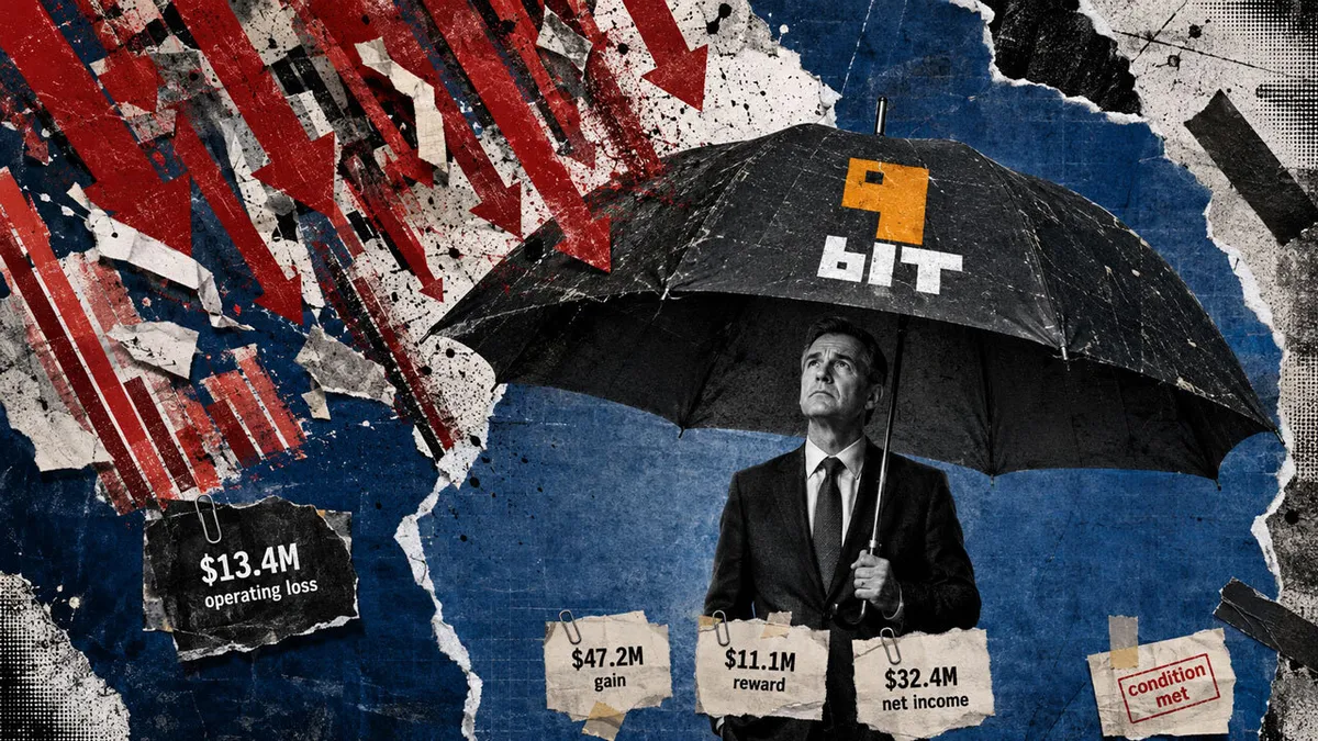 Crypto firm posts $13.4M loss but secures bonuses through token gains