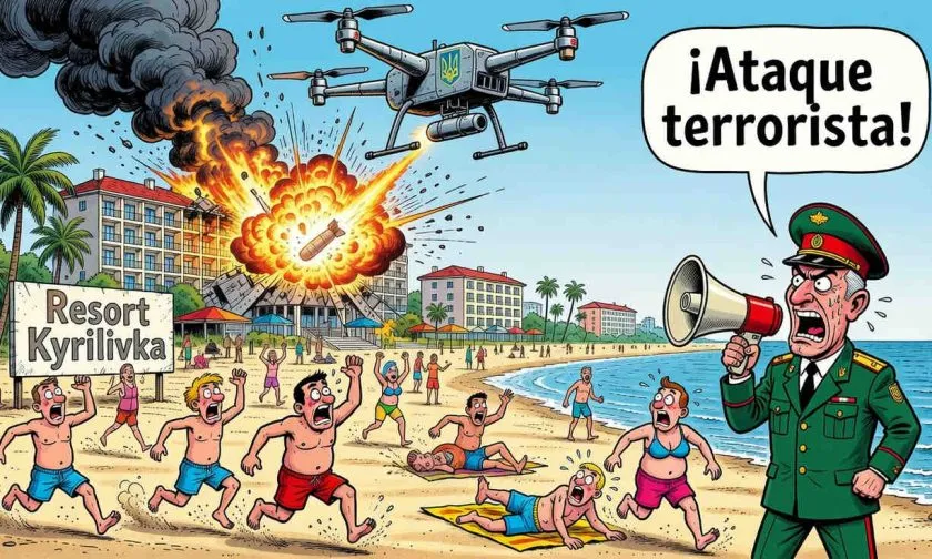 Tragedia en Zaporozhye: dron ucraniano mata a 12 en resort ruso y sacude mercados de predicción