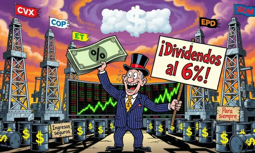 Acciones de energía de alto dividendo, recomendadas por Wall Street, rinden hasta 6,58%