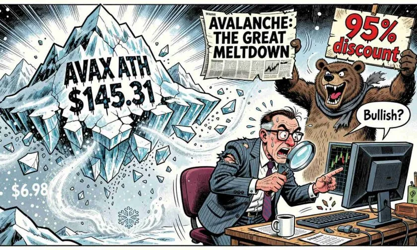 Avalanche ($AVAX) sube 2,58% en medio del feriado: ¿inicio de recuperación o su último suspiro?