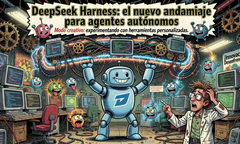 DeepSeek presenta Harness, su nuevo marco para agentes de IA autónomos