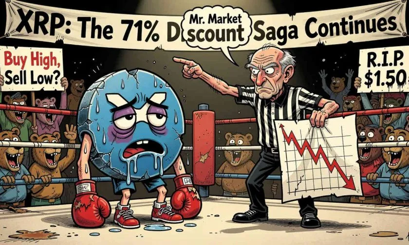 XRP en alerta máxima: caída libre del 49% anual enciende temores de ruptura bajista prolongada